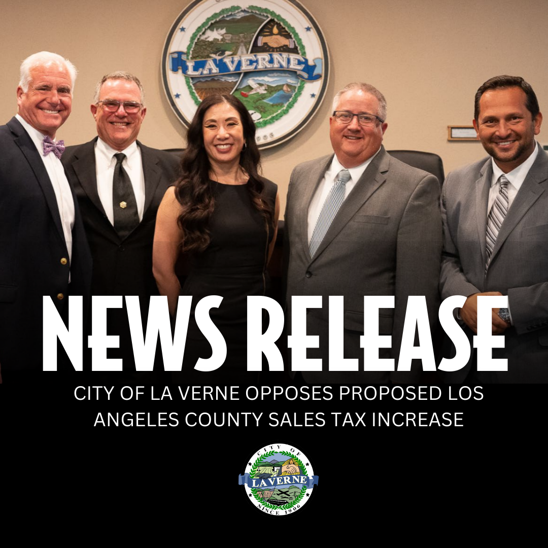 City Council News Release - LA County Sales Tax Measure
